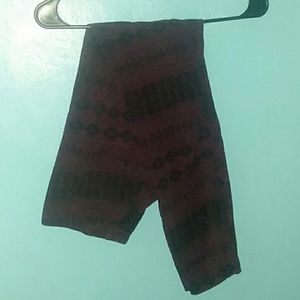 Purple Tribal Print Leggings